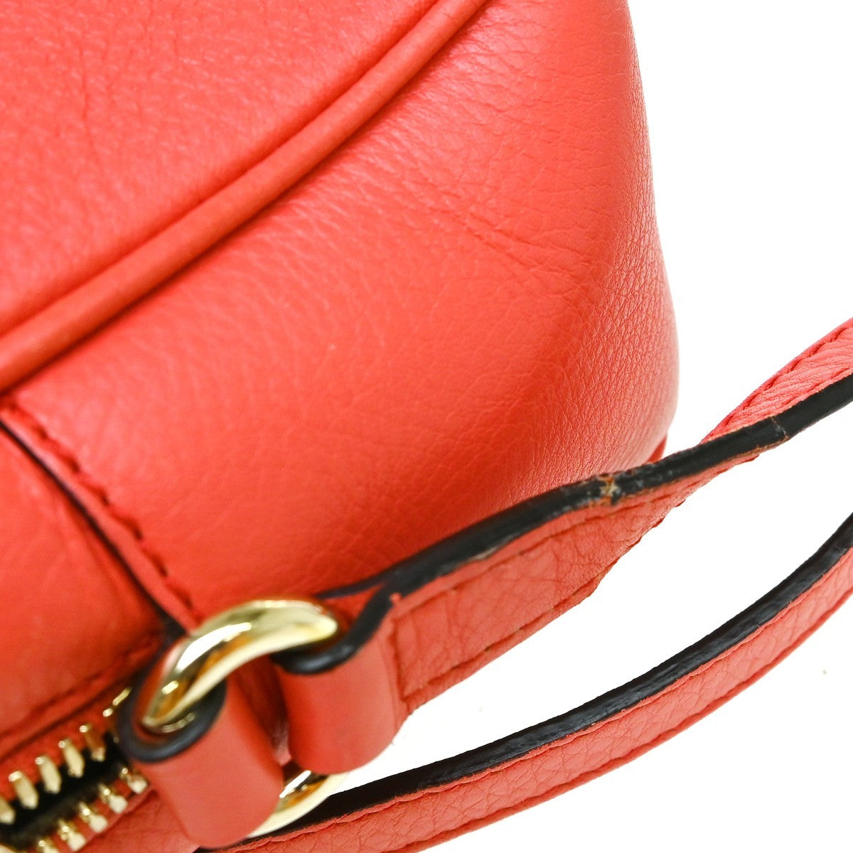 Gucci Soho Disco Crossbody Bag Leather, Pink, Leather, Shoulder Bag