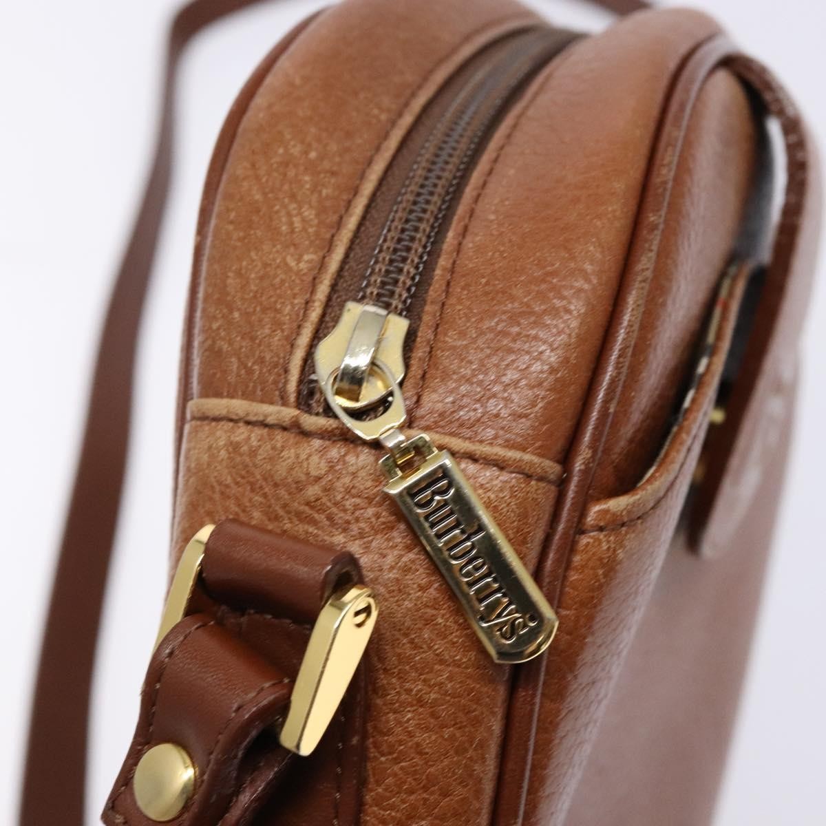 Burberry Shoulder Bag Leather, BROWN, LEATHER, Shoulder bag