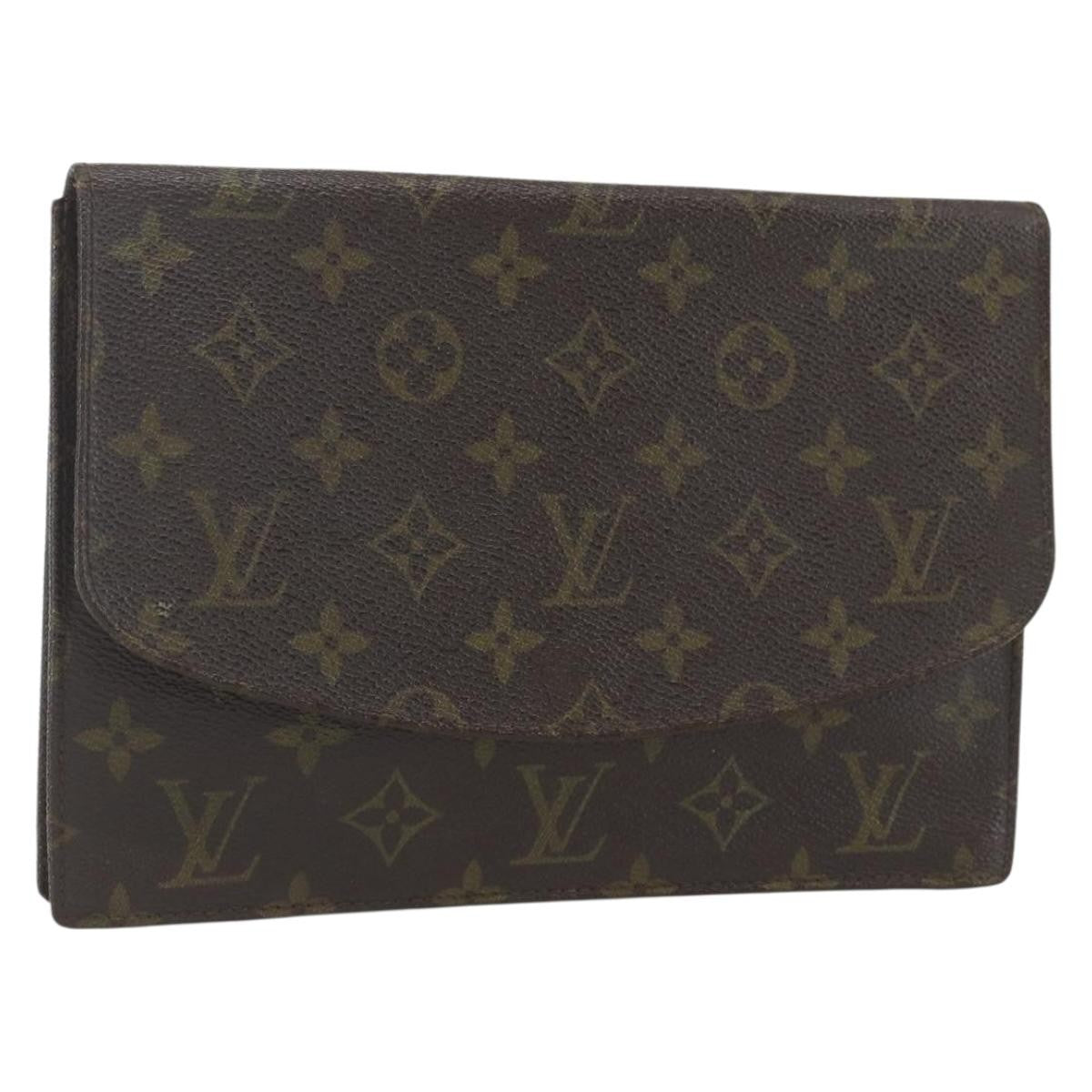 Louis Vuitton Pochette Rabat Monogram Canvas, BROWN, CANVAS, Clutche & pouche