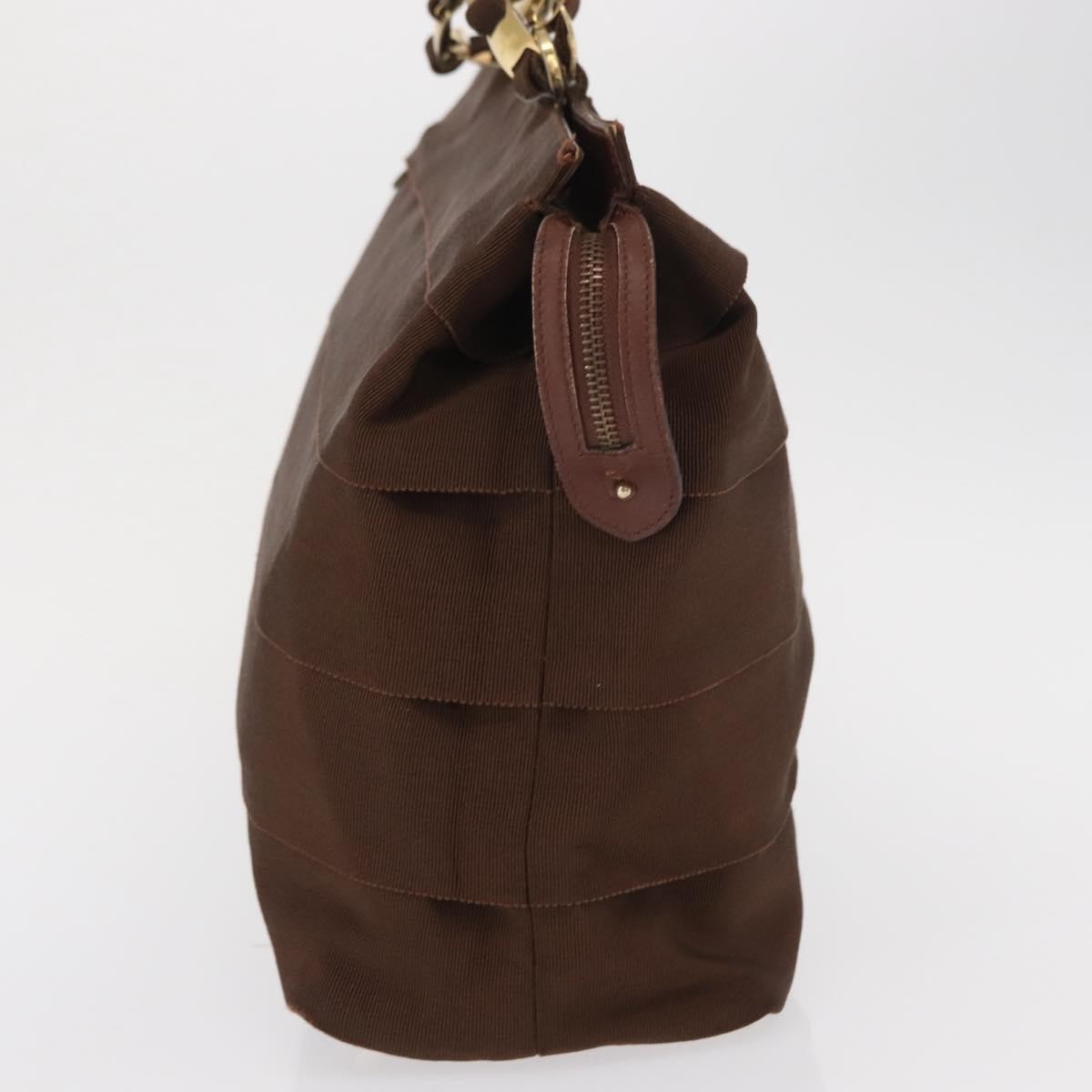 Salvatore Ferragamo Vala tote Canvas, BROWN, CANVAS, Tote bag