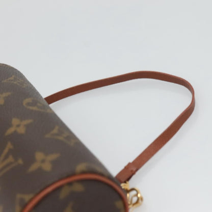 Louis Vuitton Papillon Pochette Monogram Canvas, BROWN, CANVAS, Clutche & pouche