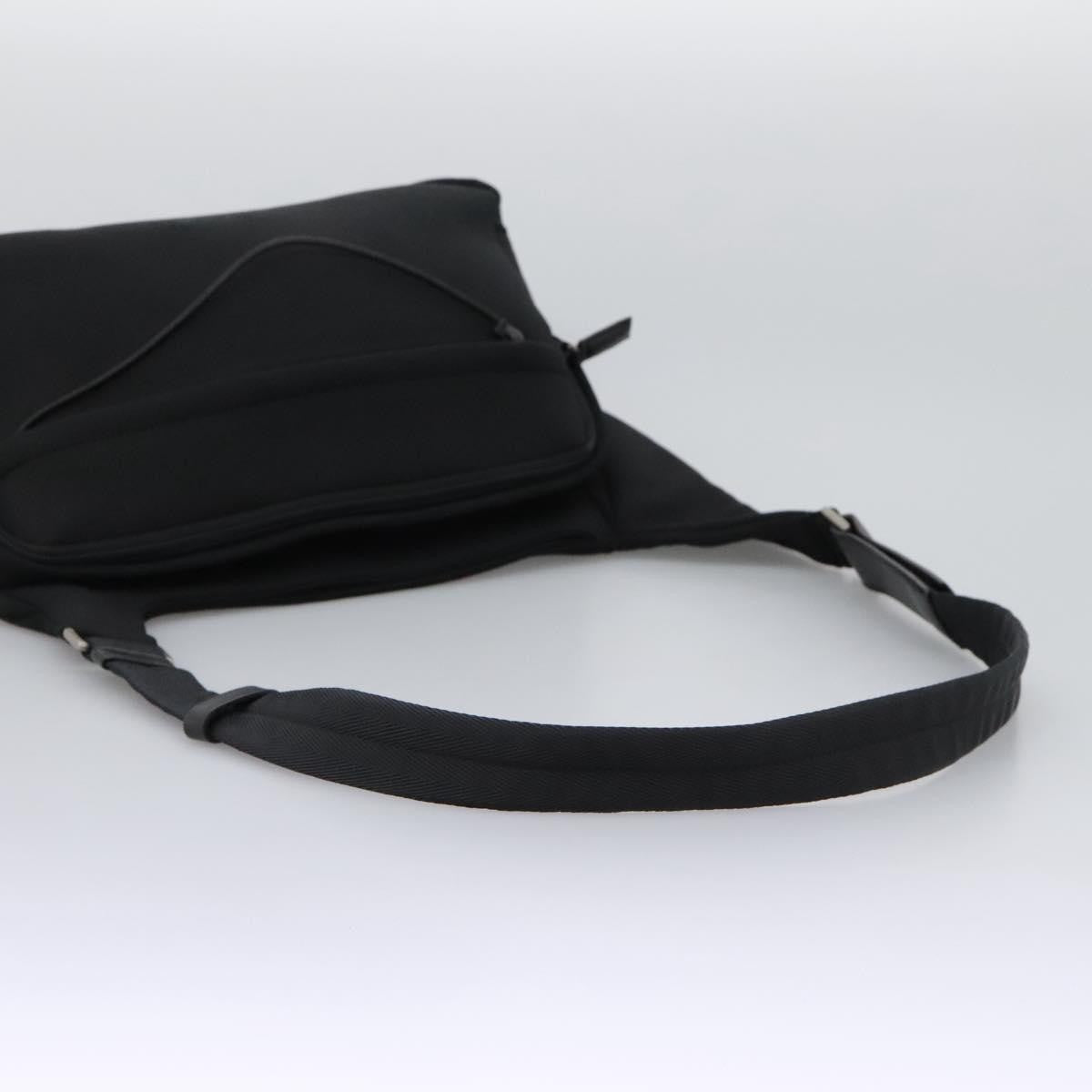 Prada Vintage Shoulder Bag Tessuto, BLACK, NYLON, Shoulder bag