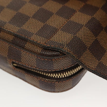 Louis Vuitton Geronimos Waist Bag Damier, BROWN, CANVAS, Shoulder bag