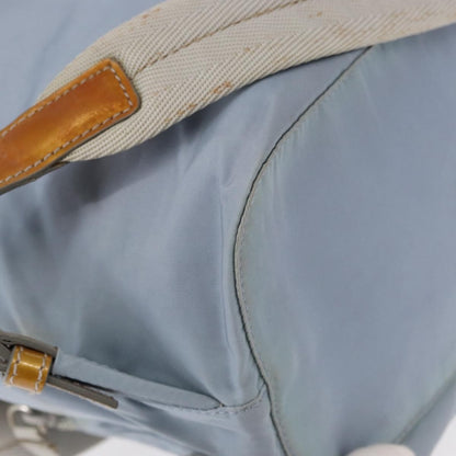 Prada Double Front Pocket Backpack Tessuto, BLUE, NYLON, Backpack