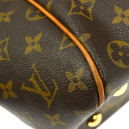 Louis Vuitton Tivoli Handbag Monogram Canvas, BROWN, CANVAS, Shoulder bag