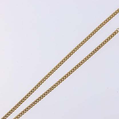 Christian Dior CD Pendant Necklace Gold-plated, GOLD, METAL, Necklace