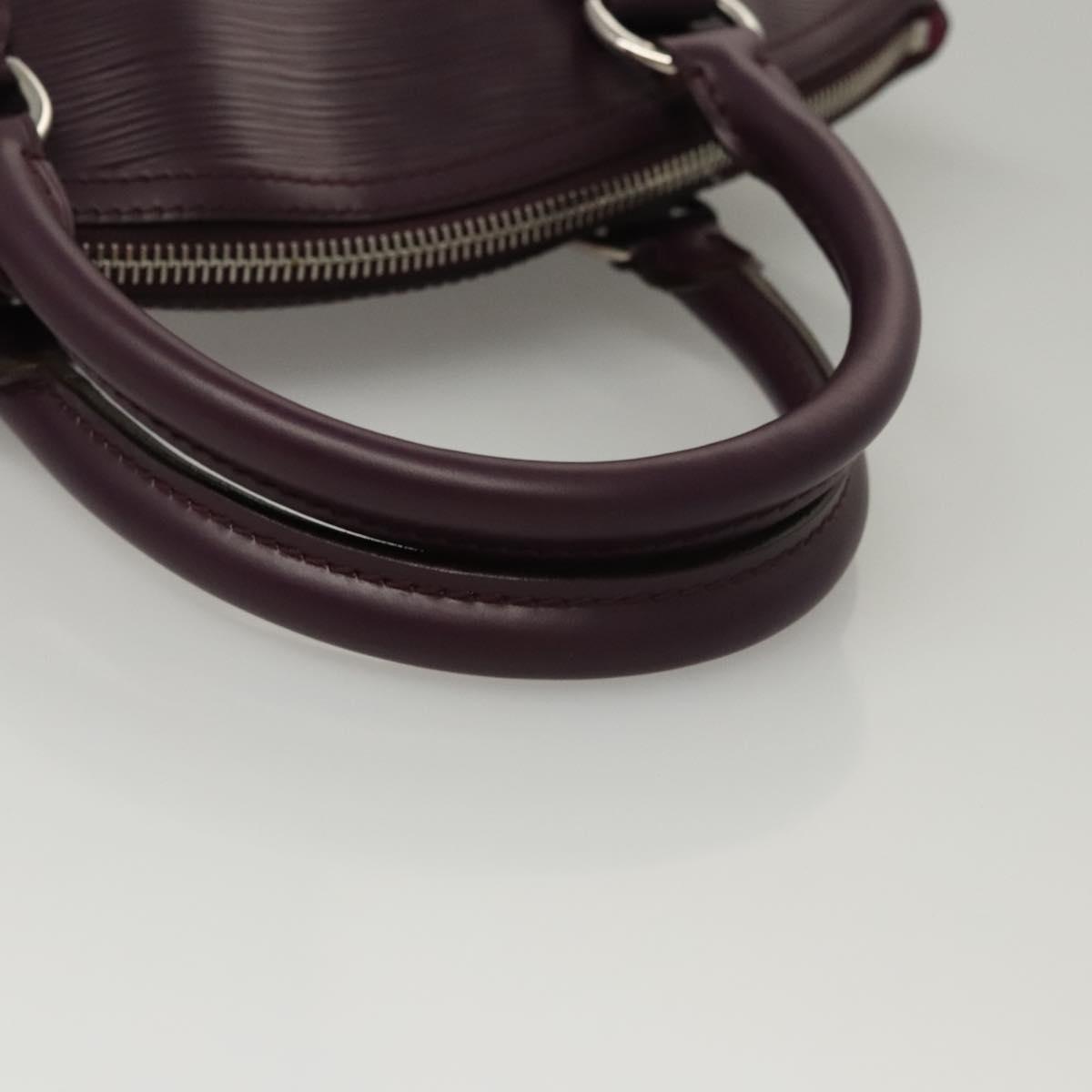 Louis Vuitton Lockit Handbag Epi Leather, PURPLE, LEATHER, Handbag