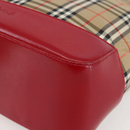 Burberry Nova Check Tote canvas check pattern, BEIGE, CANVAS, Tote bag