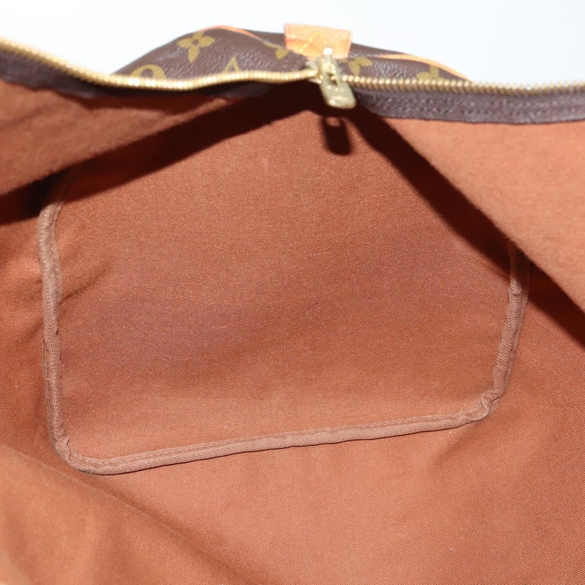 Louis Vuitton Keepall Bag Monogram Canvas, BROWN, CANVAS, Travel bag