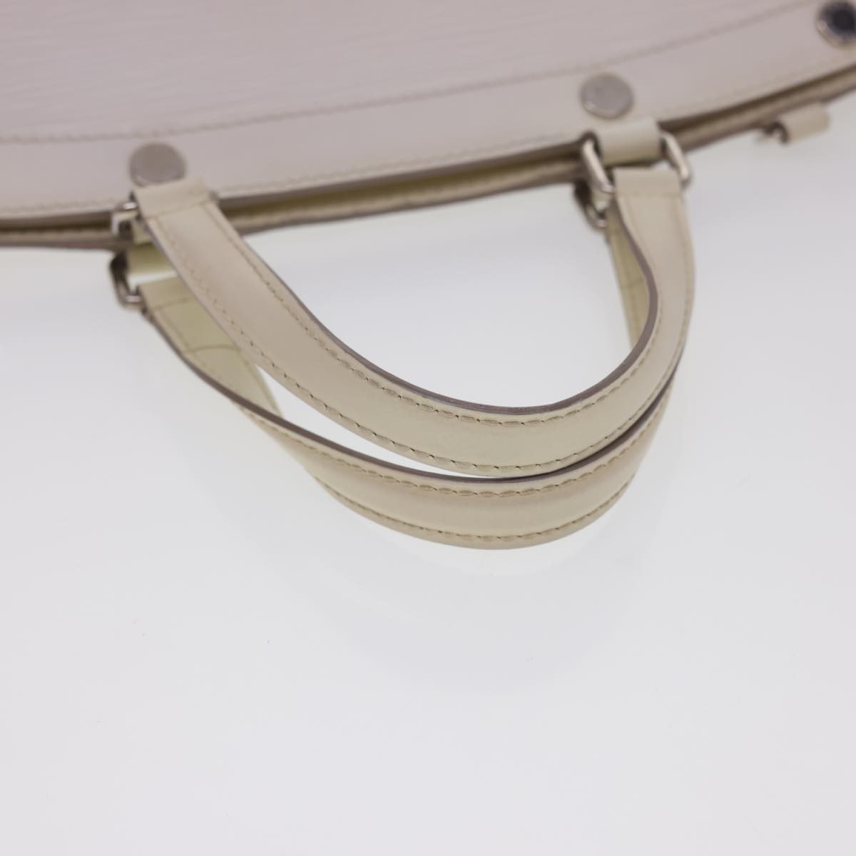 Louis Vuitton Brea Handbag Epi Leather, WHITE, LEATHER, Handbag