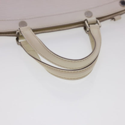 Louis Vuitton Brea Handbag Epi Leather, WHITE, LEATHER, Handbag