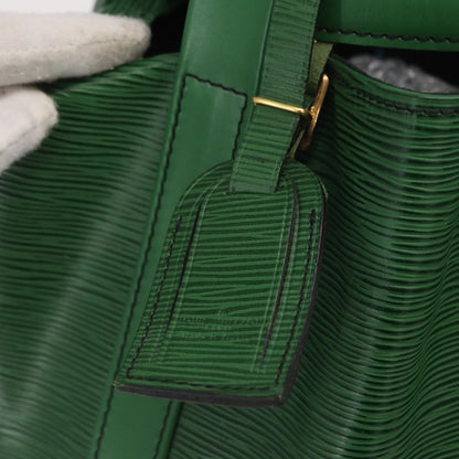 Louis Vuitton Randonnee Backpack Epi Leather, Green, Leather, Backpack