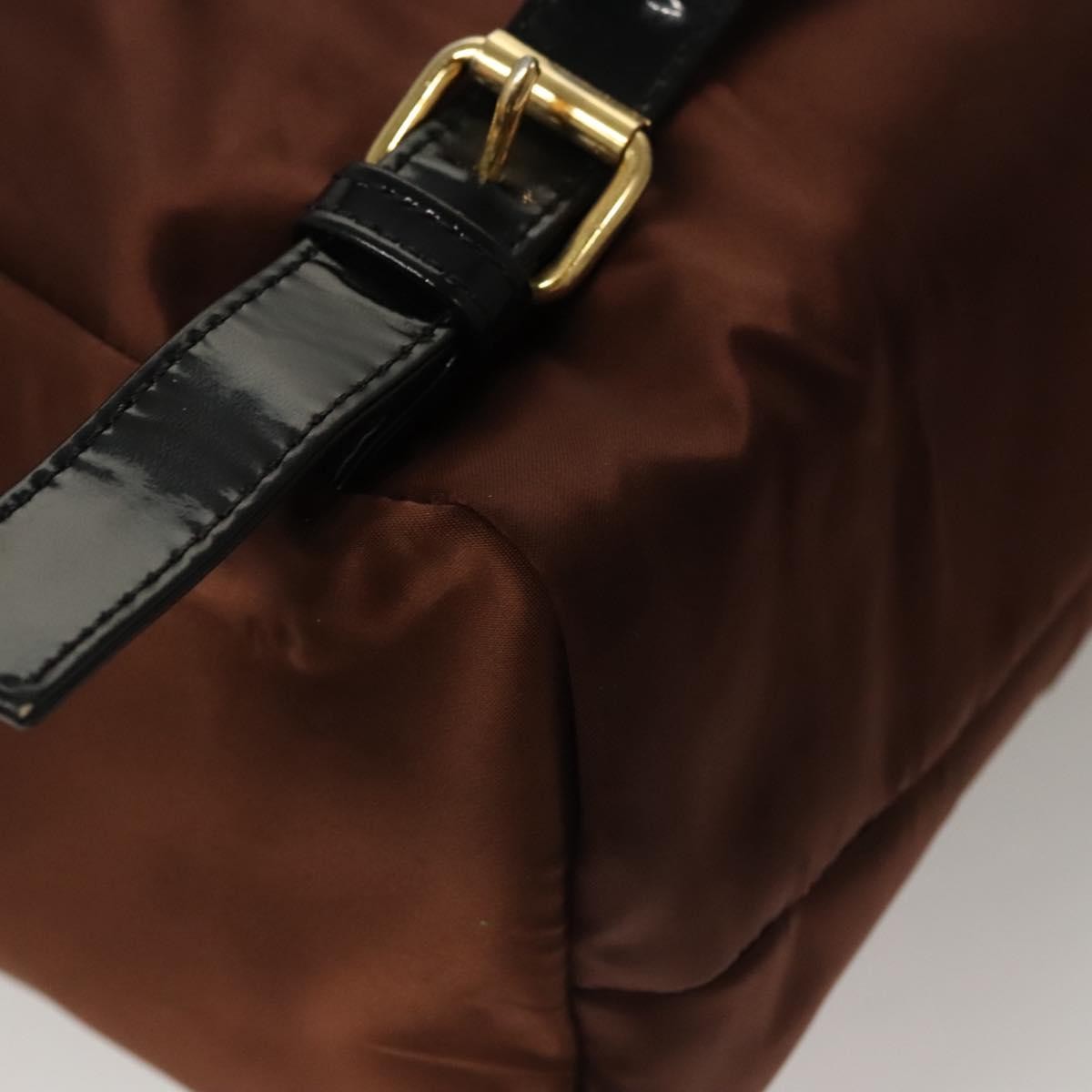 Balenciaga Vintage Backpack Nylon, BROWN, NYLON, Backpack