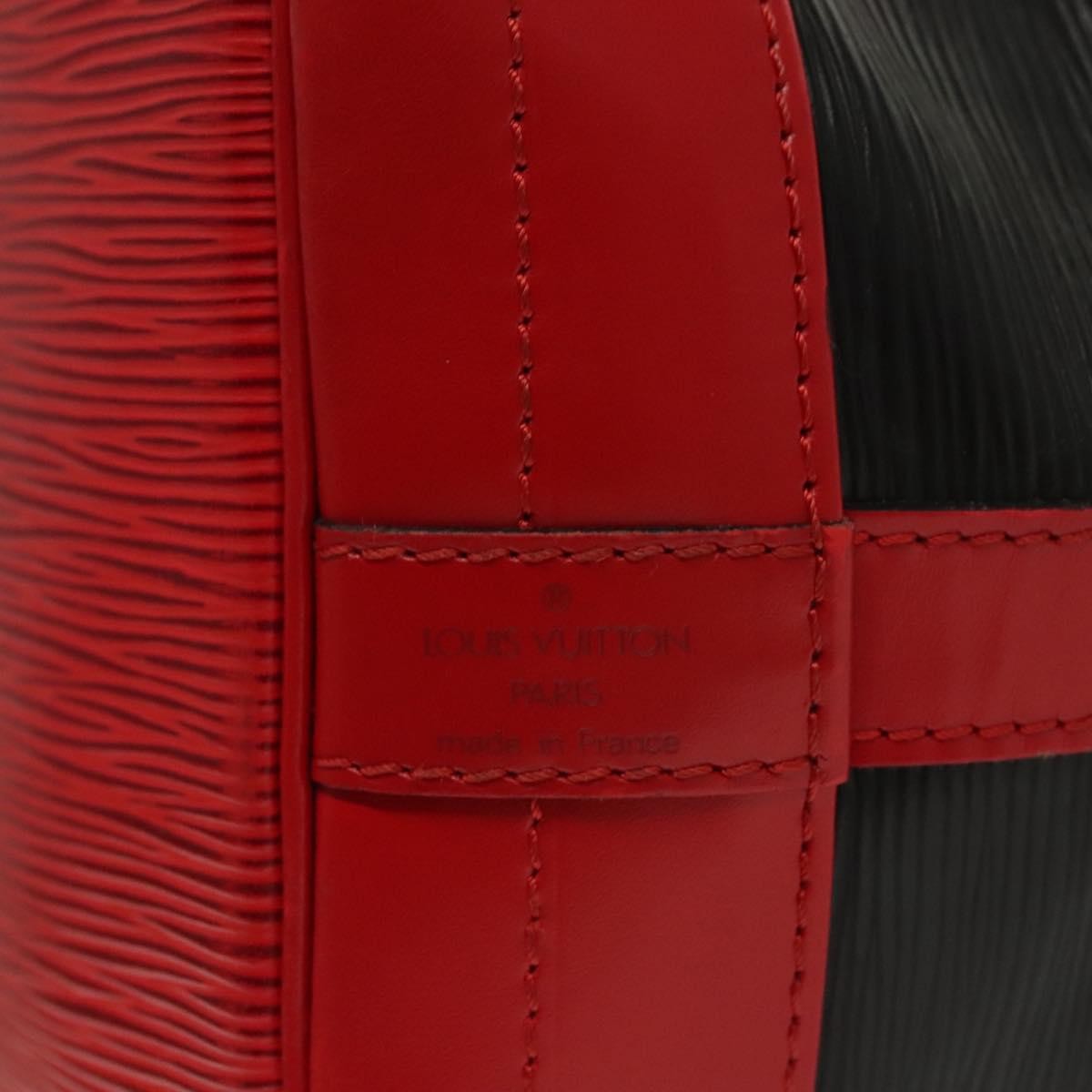 Louis Vuitton Noe Handbag Epi Leather, BLACK, LEATHER, Handbag