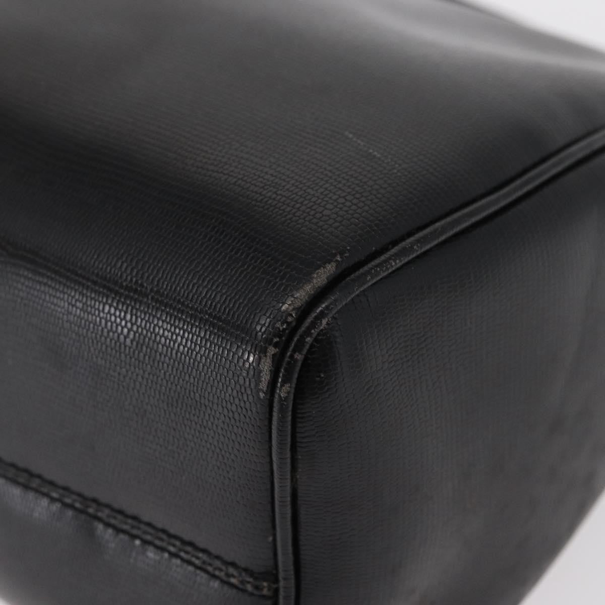 Celine Vintage Circle Logo Crossbody Bag Leather, BLACK, LEATHER, Shoulder bag