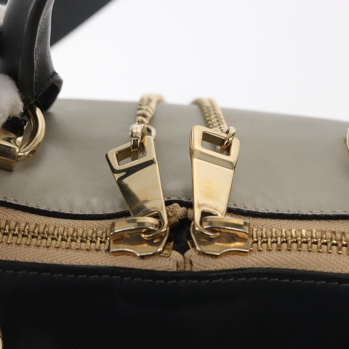 Chloe Bicolor Baylee Satchel Leather, MULTICOLOUR, LEATHER, Handbag