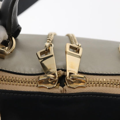 Chloe Bicolor Baylee Satchel Leather, MULTICOLOUR, LEATHER, Handbag