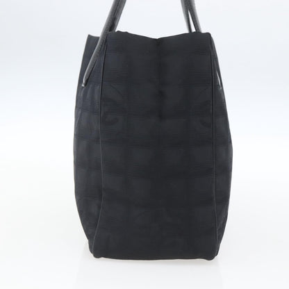 Chanel Travel Line Tote Nylon, BLACK, NYLON, Tote bag