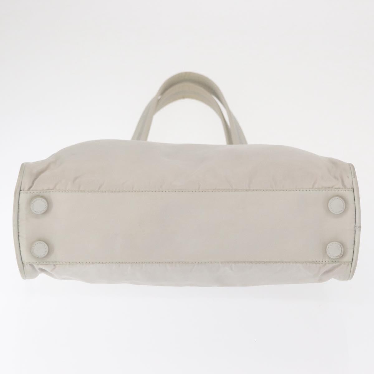 Prada Vintage Tote Nylon, WHITE, NYLON, Tote bag