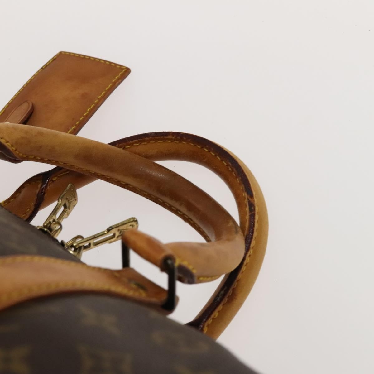 Louis Vuitton Keepall Bag Monogram Canvas, BROWN, CANVAS, Travel bag