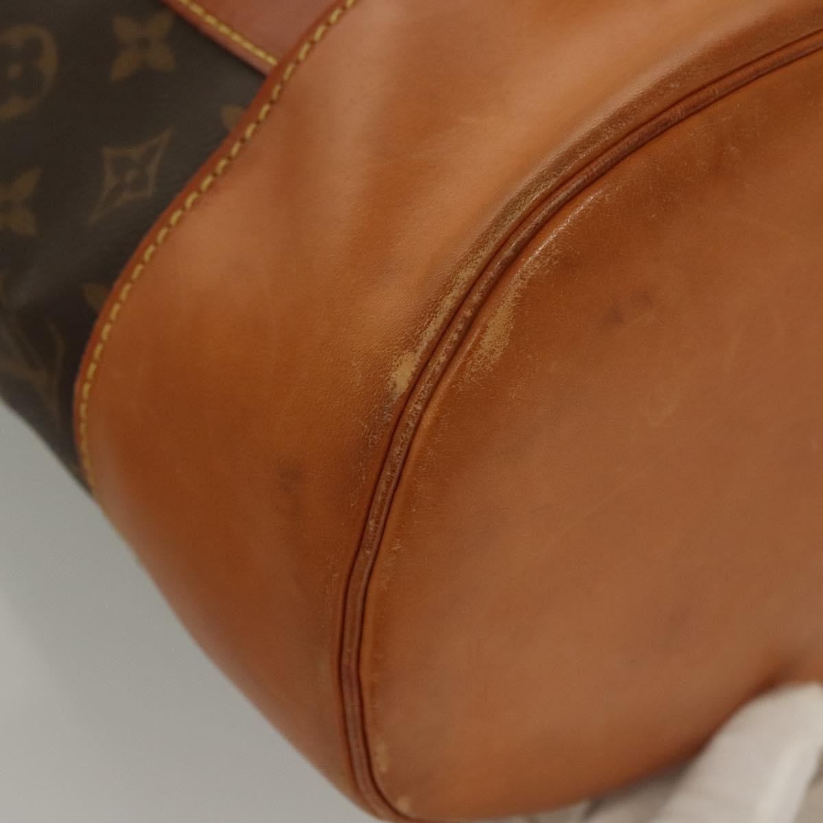 Louis Vuitton Randonnee Backpack Monogram Canvas, BROWN, CANVAS, Shoulder bag