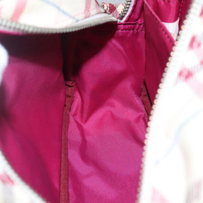 Burberry Nova Check Blue Label Nylon, WHITE, NYLON, Shoulder bag