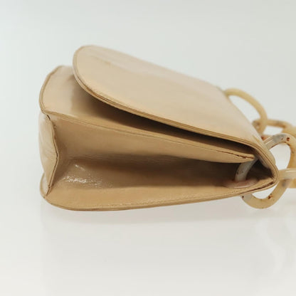 Prada Madras Shoulder Bag Leather, BEIGE, LEATHER, Shoulder bag