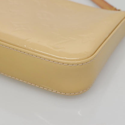 Louis Vuitton Pochette Accessoires NM Monogram Vernis, BEIGE, PATENT_LEATHER, Clutche & pouche