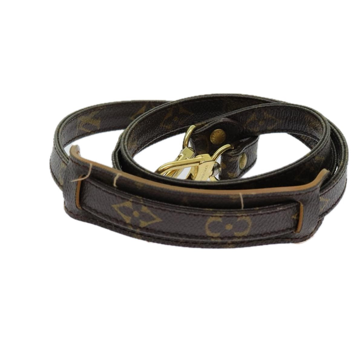 Louis Vuitton Bandouliere Monogram Canvas and Leather, BROWN, CANVAS, Straps