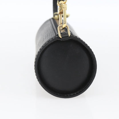 Louis Vuitton Soufflot Pochette Epi Leather, BLACK, LEATHER, Clutche & pouche