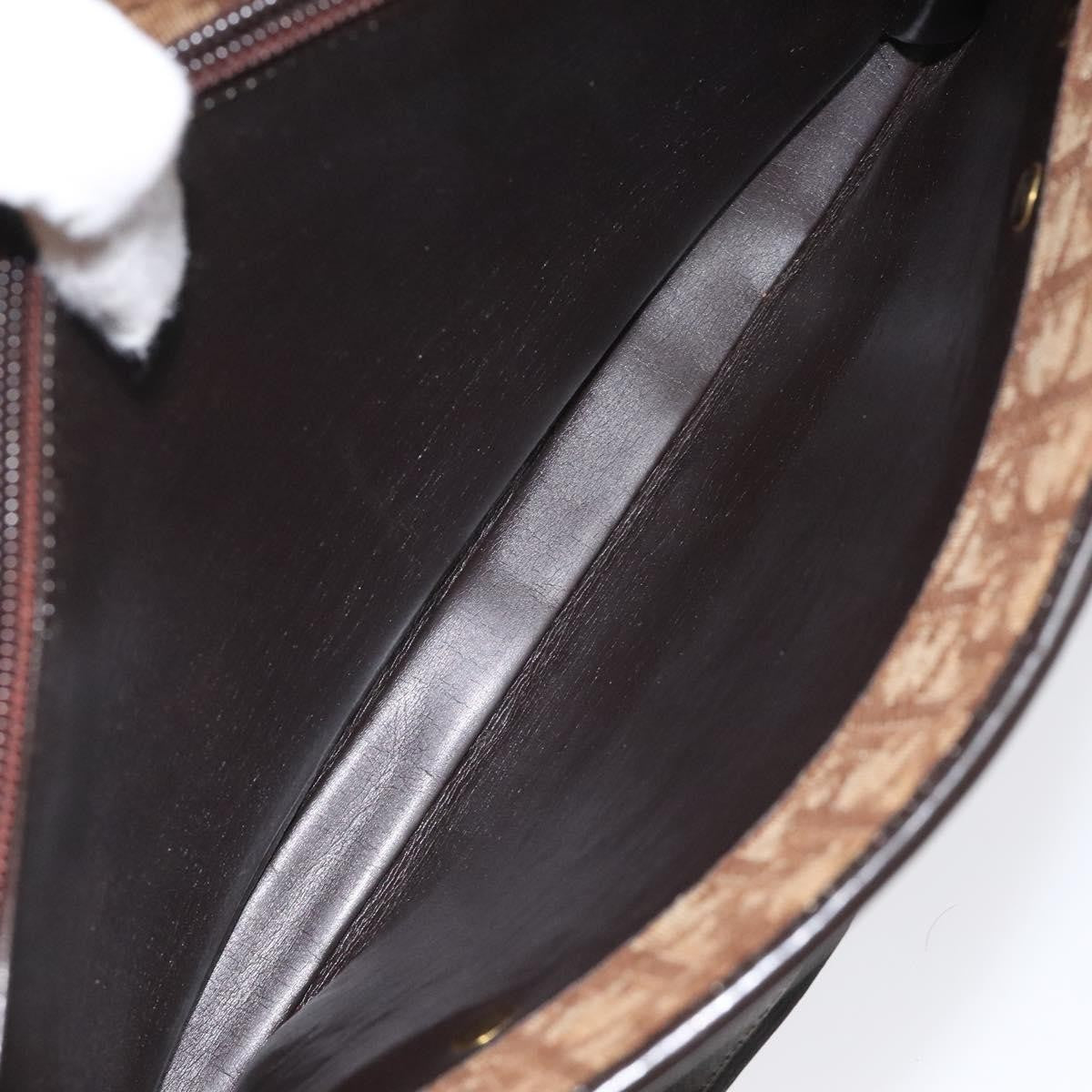 Christian Dior Trotter Canvas, BROWN, CANVAS, Tote bag