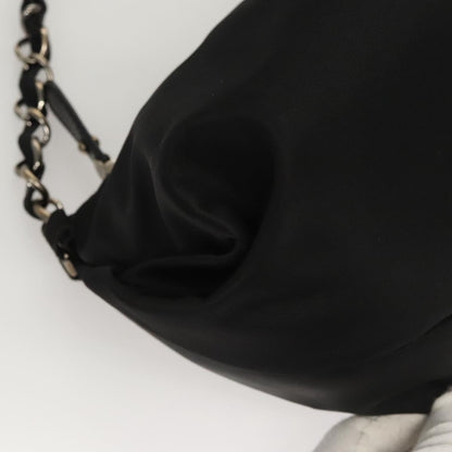 Salvatore Ferragamo Vala Shoulder Bag Nylon, BLACK, NYLON, Shoulder bag