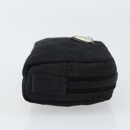 Prada Vintage Pouch Tessuto, BLACK, NYLON, Clutche & pouche