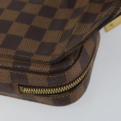 Louis Vuitton Geronimos Waist Bag Damier, BROWN, CANVAS, Shoulder bag