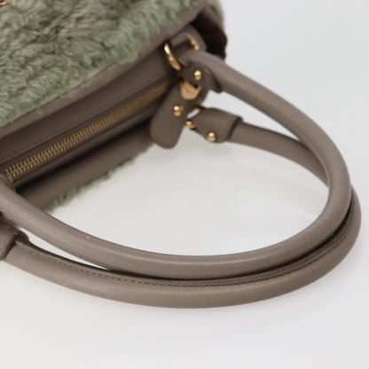 Salvatore Ferragamo Vala Leather, BEIGE, LEATHER, Handbag