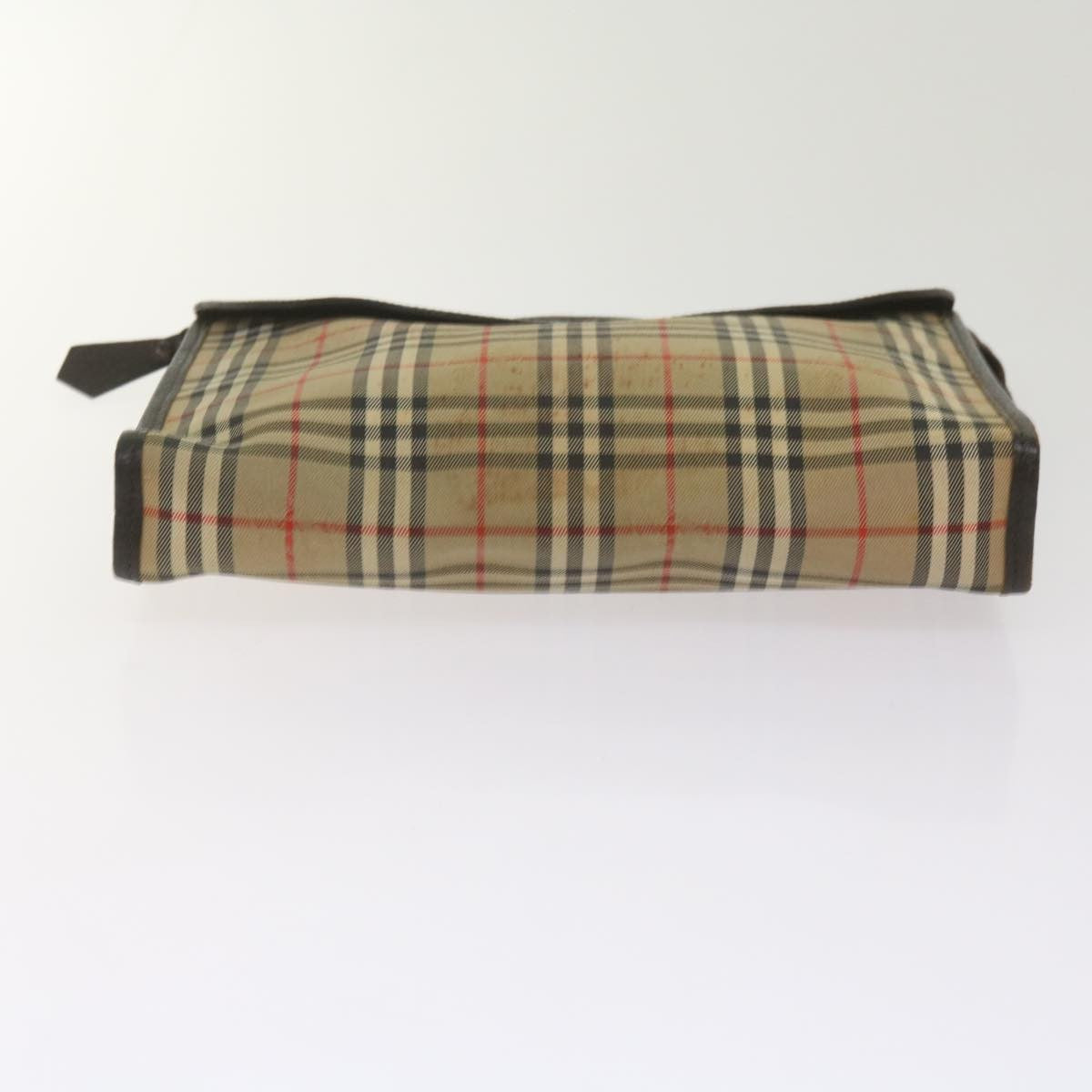 Burberry Nova check Pochette Canvas, BLACK, CANVAS, Clutche & pouche