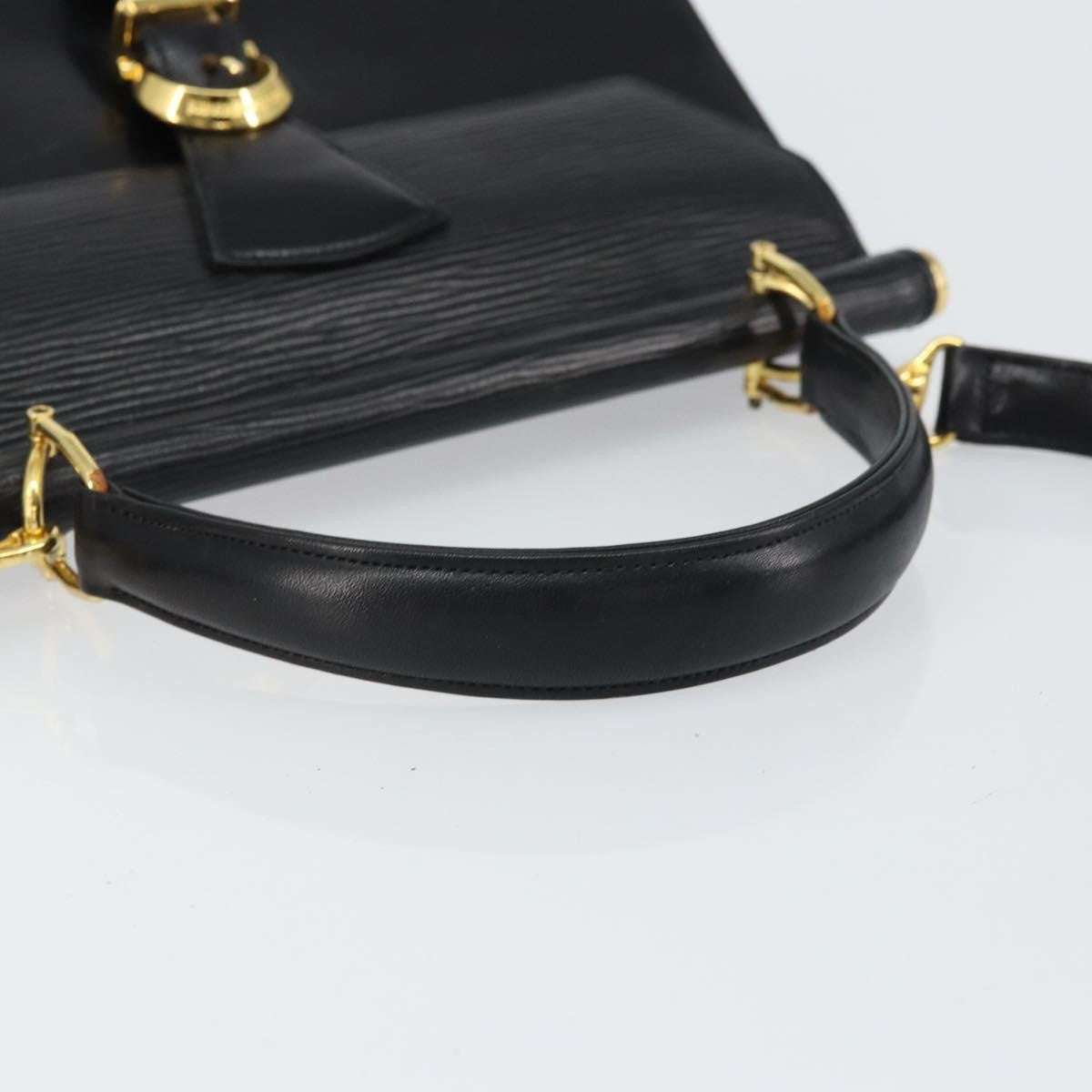 Valentino Garavani Vintage Handbag Leather, BLACK, LEATHER, Handbag