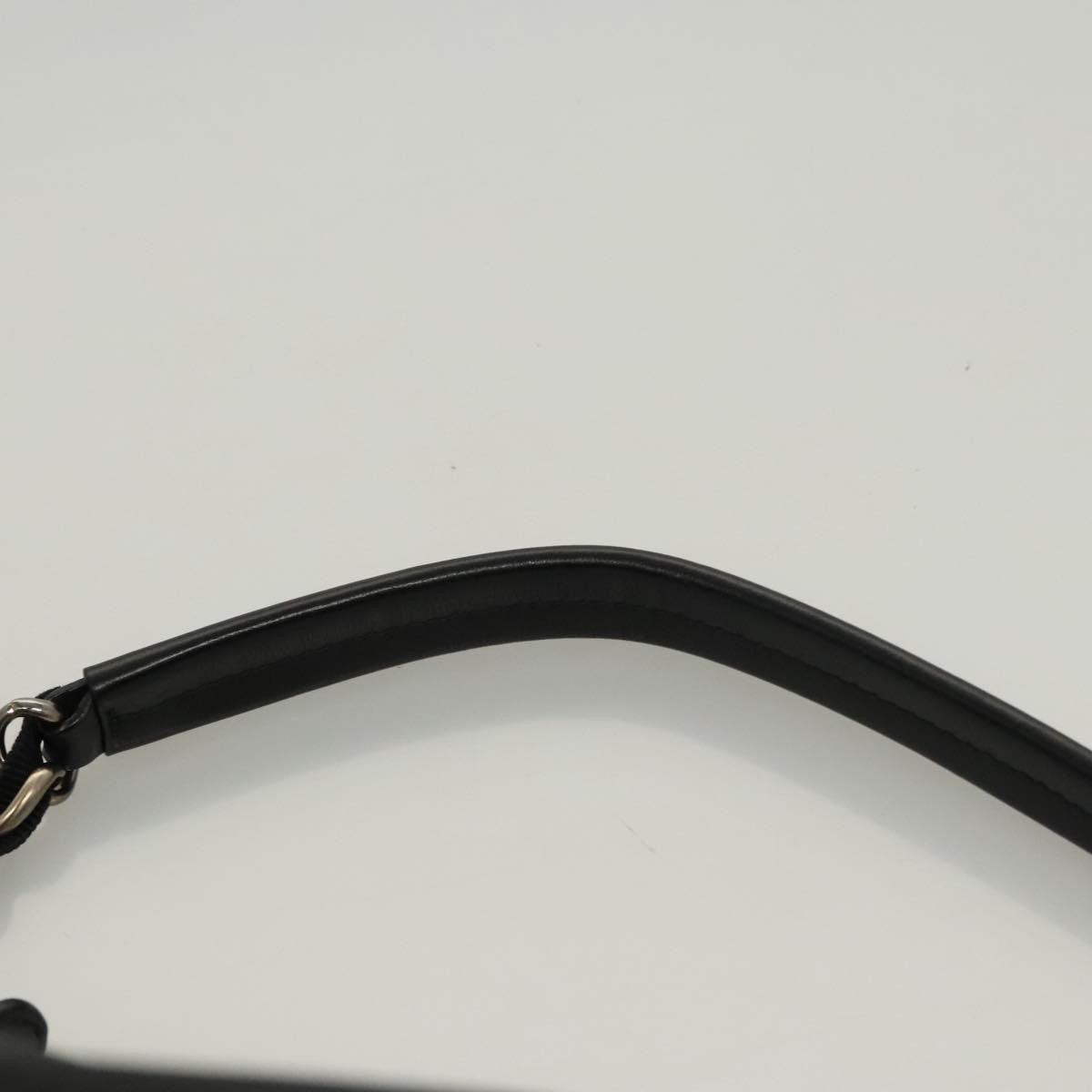 Salvatore Ferragamo Vala Shoulder Bag Nylon, BLACK, NYLON, Shoulder bag