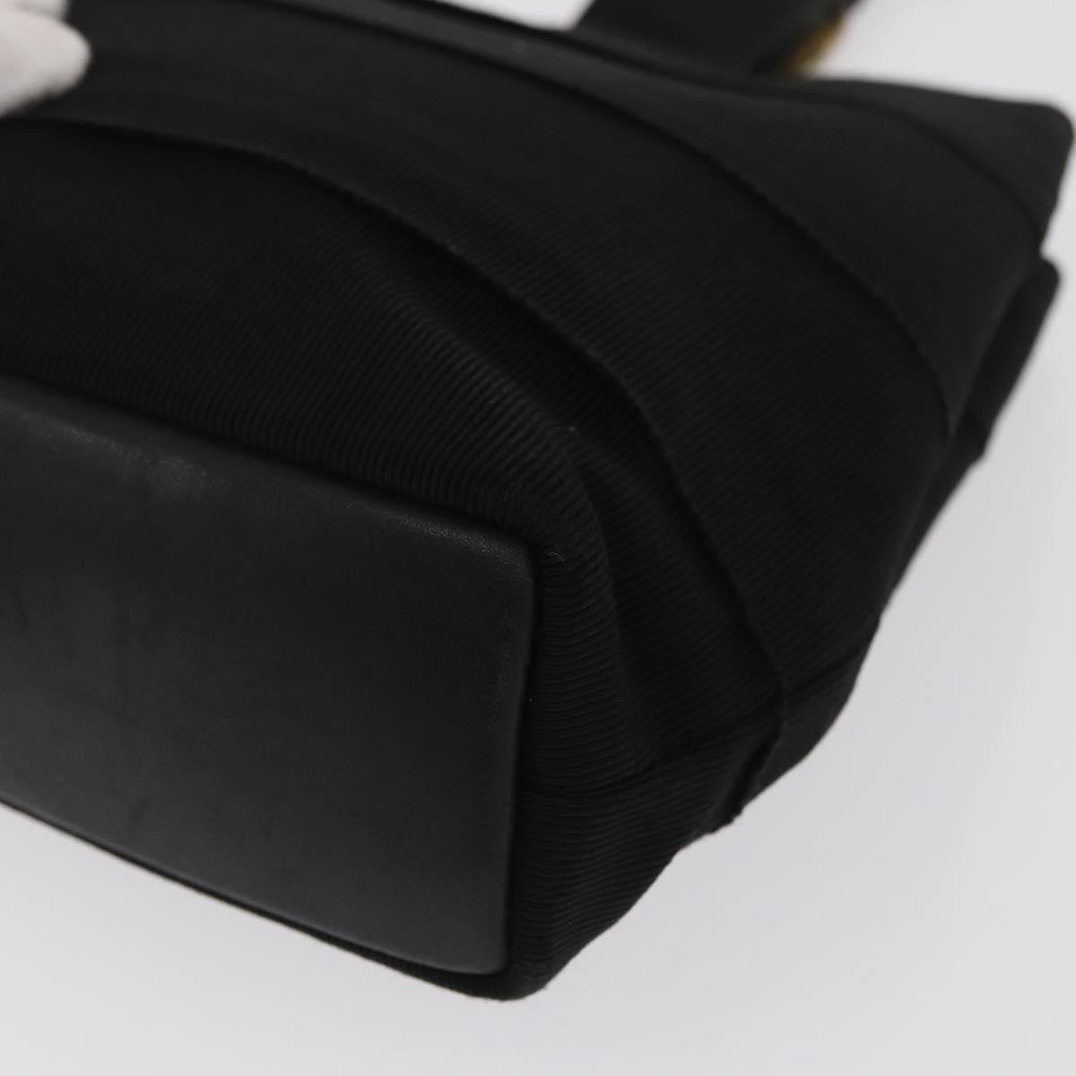 Salvatore Ferragamo Vala Clutch bag Nylon, BLACK, NYLON, Clutche & pouche