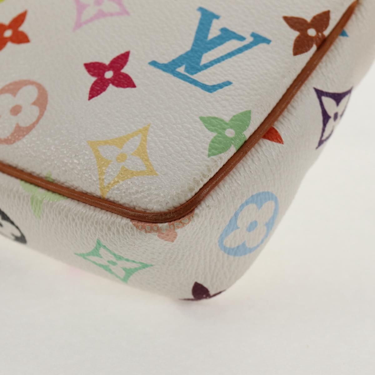 Louis Vuitton Pochette Accessoires Monogram Multicolor, MULTICOLOUR, CANVAS, Clutche & pouche