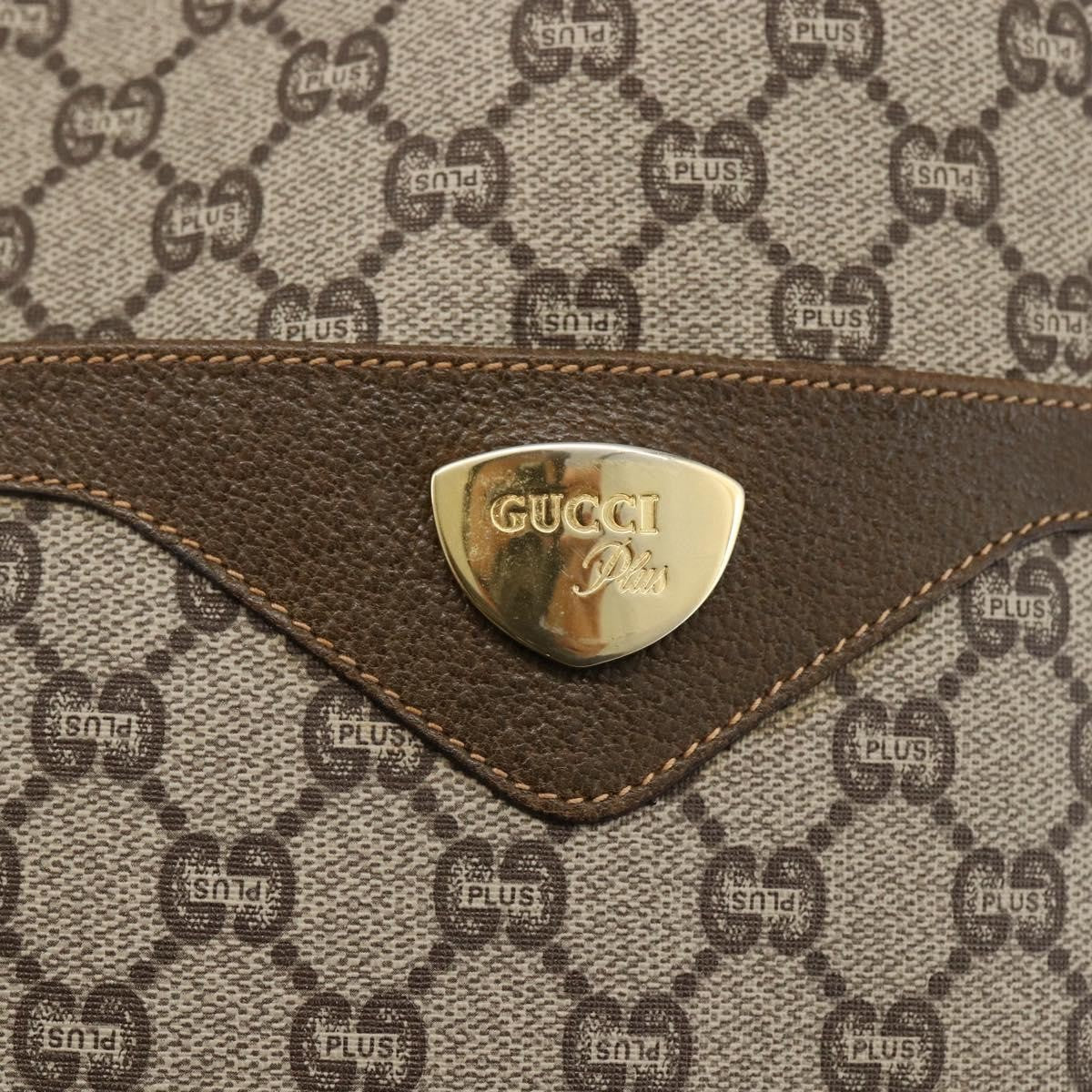 Gucci Ophidia Front Pocket Shopper Tote GG Coated Canvas, Beige, Canvas, Tote Bag