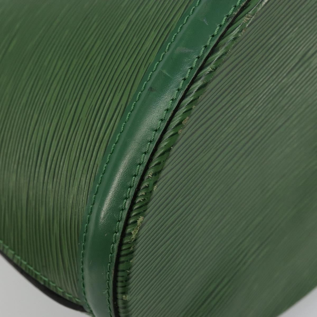 Louis Vuitton Cluny Shoulder Bag Epi Leather, Green, Leather, Shoulder Bag