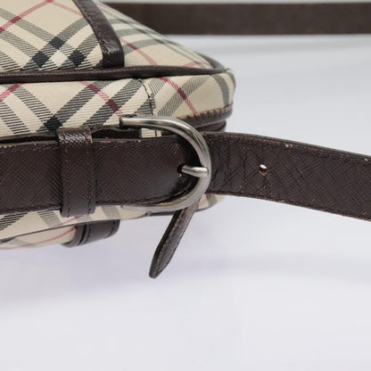 Burberry Camera Crossbody Bag Vintage Check Canvas, BEIGE, CANVAS, Shoulder bag