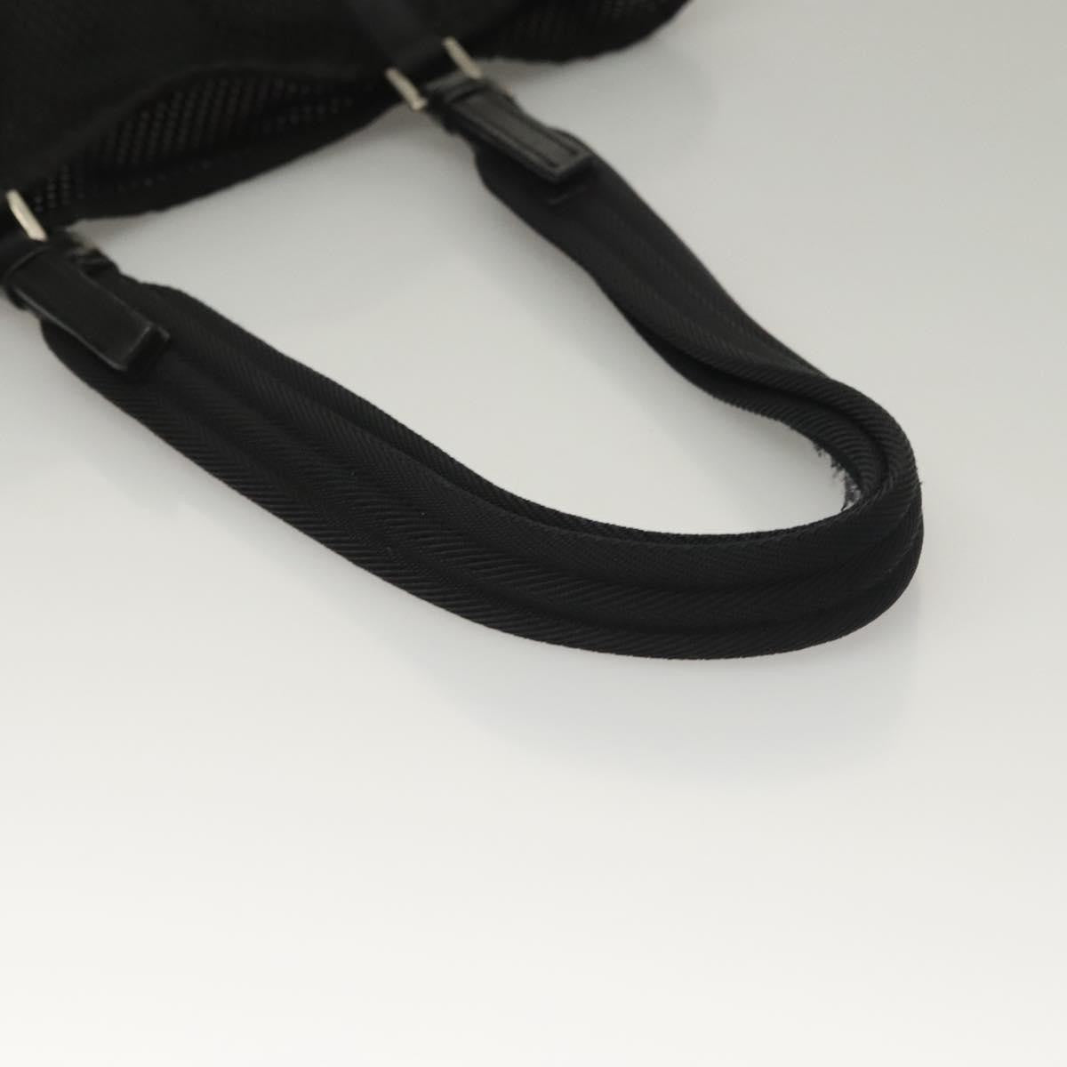 Prada Vintage Tote Nylon, BLACK, NYLON, Tote bag