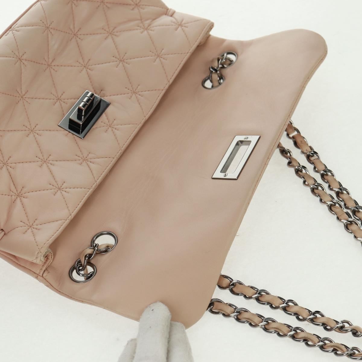 Chanel 2.55 Shoulder bag Leather, PINK, LEATHER, Shoulder bag