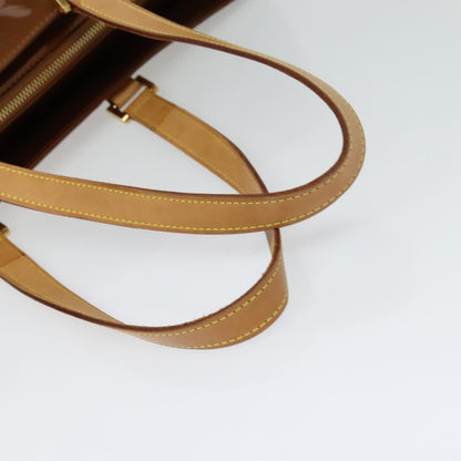 Louis Vuitton Columbus Handbag Monogram Vernis, BROWN, PATENT_LEATHER, Tote bag