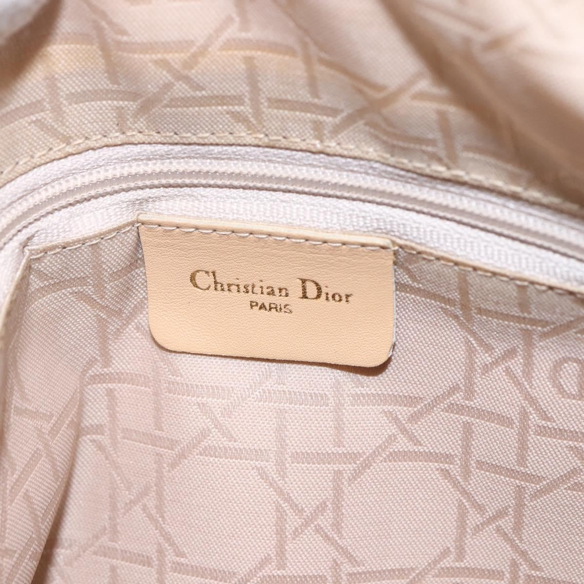 Christian Dior Vintage Handbag Leather, BLUE, LEATHER, Handbag