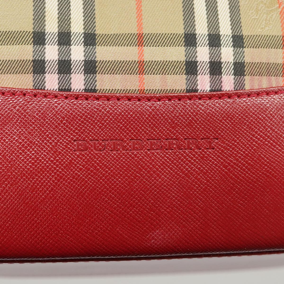 Burberry Nova Check Handbag Nova Check Canvas, BEIGE, CANVAS, Handbag