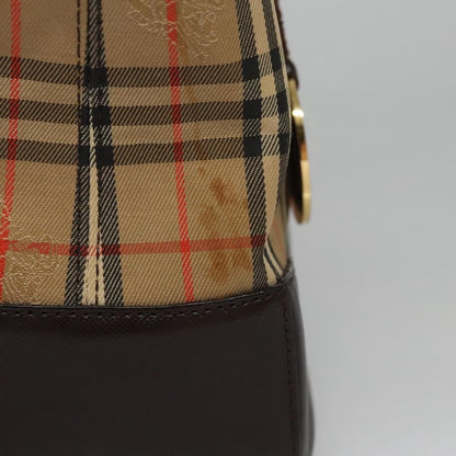 Burberry Nova Check Handbag Nova Check Canvas, BEIGE, CANVAS, Handbag