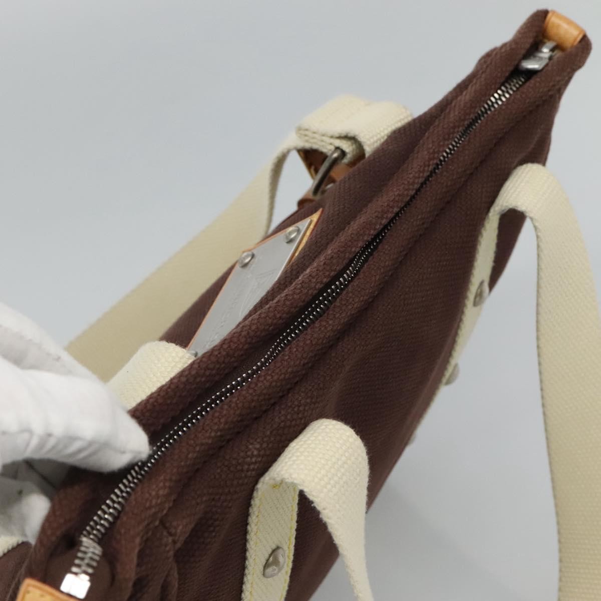 Louis Vuitton Antigua Tote Canvas, BROWN, CANVAS, Tote bag